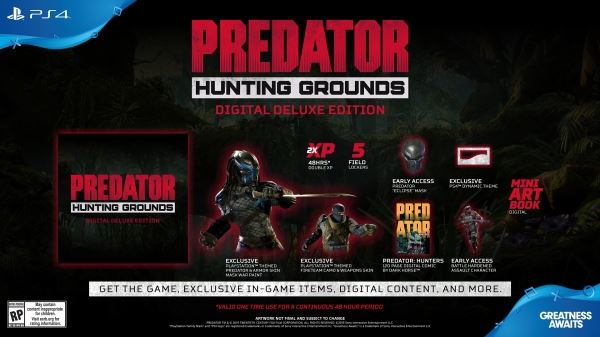 Еще одна игра Sony выйдет на PC: Predator: Hunting Grounds анонсирована для Epic Games Store