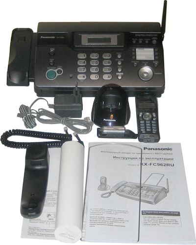 Panasonic KX-FC962RU - сочетание DECT и факса для современного офиса