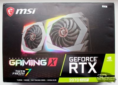 Обзор видеокарты MSI GeForce RTX 2070 SUPER Gaming X: минус 33 миллиметра и 110 граммов