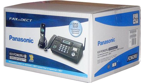 Panasonic KX-FC962RU - сочетание DECT и факса для современного офиса