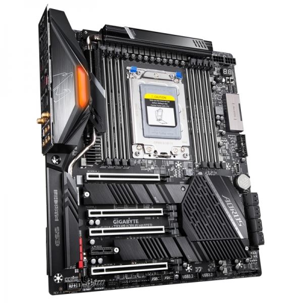 Материнская плата Gigabyte TRX40 Aorus Master как образец платформы для Ryzen Threadripper третьего поколения